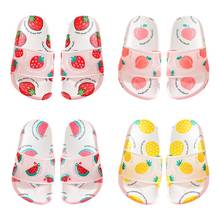 Kids Girls Summer Slide Sandals Cute Cartoon Fruit Slippers Anti-Slip Water Shoe F3ME 2024 - buy cheap