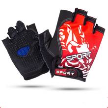 Outdoor Sport Gloves for Motocross Motorcycle Bicycle Rider Plus Size Fitness Fishing Red Blue Black Half-Finger Hand-Protection 2024 - buy cheap