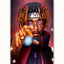 Póster de pared de tela de seda brillante de Lil Uzi Vert, rapero, Hip Hop, música, vendedor, decoración artística 2024 - compra barato