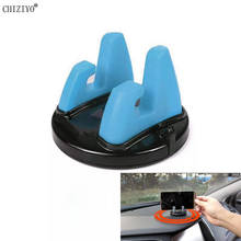 CHIZIYO-Soporte de teléfono para coche, giratorio de 360 grados, antideslizante, de silicona, para teléfono inteligente, GPS, Universal 2024 - compra barato