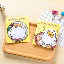 1pack/lot Cute Cartoon message Notepad Lazy Egg Sticky Note pads Memo Writing scratch pad office school supplies 2024 - buy cheap