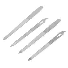 Stainless Steel Nail Art File Rod Double Sides Buffer Grinding Finger Cuticle Remover Polish Acrylic Gel Manicure Pedicure Tools 2024 - buy cheap