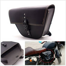 Waterproof Motorcycle Bag For Sportster Motorcycle SaddleBags Pu Leather Motorbike Side Tool Bag Outdoor Luggage 2024 - buy cheap