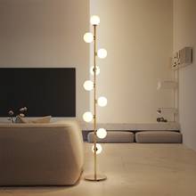 Magic Been-Lámparas LED de pie con bola de cristal, lámpara de pie nórdica, decoración de habitación, lámpara de pie de esquina, lámpara de pie de noche para dormitorio 2024 - compra barato