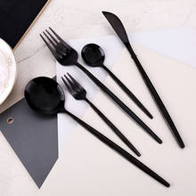 24-30/ Pcs Sets Tableware Dinnerware Kitchen Utensils Cutlery Lunch Of Dishes Complete Dinner Knife Fork Spoons Stainless Steel 2024 - buy cheap