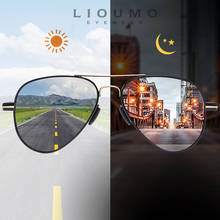 LIOUMO Brand Pilot Sunglasses For Men Polarized Sun Glasses Women Photochromic Driving Goggle Chameleon UV400 gafas de sol 2024 - buy cheap