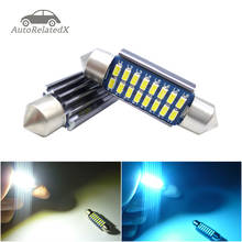 2x canbus led festão 28mm 31mm 36mm 39mm 42mm sv8, 5 c10w c5w conduziu a lâmpada que ilumina a luz 12v da placa de licença do bulbo da abóbada do carro 2024 - compre barato