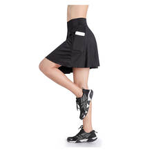 EAST HONG-faldas de tenis con bolsillos para mujer, faldas deportivas de Golf, para correr, bádminton 2024 - compra barato