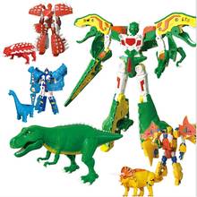 Figura de dinosaurio transformable Beast Wars, figura de dinosaurio de juguete 2024 - compra barato