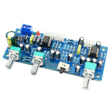 Placa de pré-amplificador, pré-amplificador de sinal, subwoofer, canal 2.1, pré-amplificador de baixa transmissão, filtro, pré-amplificador ne5532 2024 - compre barato
