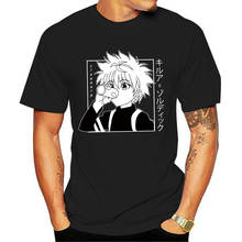 Camiseta estampada de Hunter X Hunter para hombre, camisa Harajuku Kawaii Killua, Anime japonés, Hisoka, Unisex 2024 - compra barato