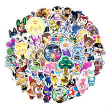 60Pcs Game Animal Crossing Cartoon Animation Sticker ForComputer Motorcycle Skateboard Guitar Toy Game Machine Children Gift 2024 - buy cheap