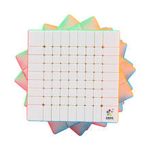 YUXIN-cubo mágico de 9x9x9, juguetes educativos, Stickerless 2024 - compra barato