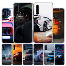 Чехол для телефона с супер автомобильными спортивными автомобилями для Huawei P30 P40 P20 P10 Mate 30 20 10 P Smart Z Lite Pro Plus + 2019 2024 - купить недорого