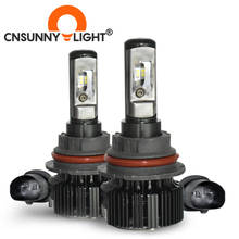 CNSUNNYLIGHT H1 H3 H7 LED H13 9004 9005/HB3 9007 Car Headlight 6000K Bulbs CSP Auto Front Fog Lamps Turbo Fan Headlamp For Lada 2024 - buy cheap
