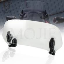 Motorcycle Windshield Extension Spoiler Windscreen Air Deflector For Vespa Piaggio GTV 4T 4V Super Sport Beverly Cruiser 2024 - buy cheap