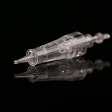 10pcs/lot Disposable Bayonet Microblading Cartridge Needle For PMU Machine 1R Permanent Makeup Eyebrow Tattoo Needles 2024 - buy cheap