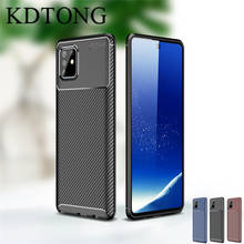 Phone Case For Samsung Galaxy A81 M60S Case Vintage Carbon Fiber Soft Silicone TPU Anti-fall Cover For Galaxy A81 Case Cover 2024 - buy cheap