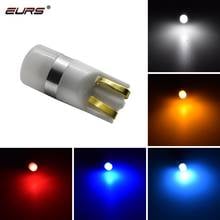 Светодиодные лампы EURS T10 Canbus W5W 100 168 Led 194 1smd Габаритные боковые габаритные огни s LED Внутреннее освещение лампа багажника 24В 12В 2024 - купить недорого