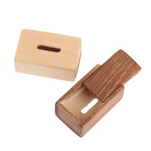Mini tecido de madeira com caixa simulação mobiliário tecido brinquedo 1/12 dollhouse acessórios em miniatura aleatória novo 2024 - compre barato