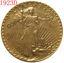 USA 1923-D $20 St. Gaudens Coin Copy 2024 - buy cheap