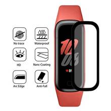 Cubierta de película protectora suave curvada 3D para Samsung Galaxy Fit 2 R220, pulsera inteligente, Protector de pantalla completa, película suave PMMA 2024 - compra barato