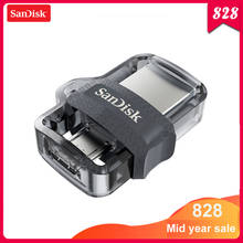 Sandisk USB Flash Drive 128GB 64GB 32GB 16GB Dual OTG Pen Drive High Speed Memory U Disk Micro USB3.0 Card SDDD3 For Phone or PC 2024 - buy cheap
