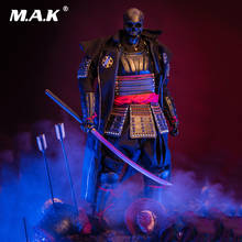 Collectible In Stock 1/6 Scale TD-02 Black Warrior Japanese Warrior's Full Set Action Figure Doll Model with Weapon Accessory 2024 - buy cheap