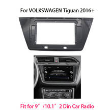 Radio de coche 2 Din Fascia para VOLKSWAGEN Tiguan 2016 + pantalla grande 9 "/10,1 pulgadas Kit de marco de montaje de Panel de tablero ESTÉREO AUTOMÁTICO 2024 - compra barato