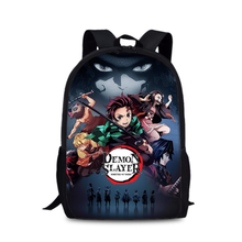 Demon Slayer:Kimetsu no Yaiba  Cosplay Backpack Kamado Tanjirou Nezuko Schoolbags Fashion Kanroji Mitsuri Unisex  Bag 2024 - buy cheap