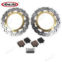 ARASHI Front Brake Discs Pads For BMW S 1000 RR 2010-2013 CNC Brake Disks Rotor Pad S1000RR 2010 2011 2012 2013 Accessories 2024 - buy cheap