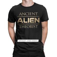 Camisetas Retro para hombre, camisetas con diseño de teorista de Alien antiguo, película de Alien, Weyland, Yutani Corp, camiseta de cumpleaños, camisa de otoño 2024 - compra barato