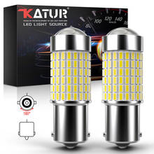 2 lâmpadas de sinal 144smd 1156 p21w ba15s, luz led de ré reserva, 1157 bay15d 3157 3047 7443 w21w t20, lâmpadas de luz de seta 2024 - compre barato