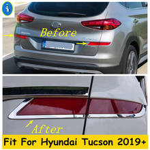 ABS Chrome переоборудование экстерьера Kit для Hyundai Tucson 2019 2020, задний бампер, противотуманные фары, полоса, крышка, отделка, аксессуары для украшения 2024 - купить недорого