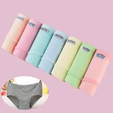 7 Pcs Panties Underwear Women's Plus Size Briefs Cotton Panties String Lingeries Calcinhas Cute Shorts Underpants Panty Girls 2024 - buy cheap