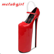 MCLUBGIR/Женская обувь на очень высоком каблуке 30 см; водонепроницаемая обувь на платформе и высоком каблуке; обувь для танцев со стальными трубками; женская обувь для знаменитостей; WZ 2024 - купить недорого