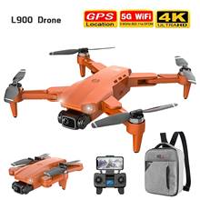 new L900 pro 4K HD dual camera with GPS 5G WIFI FPV real-time transmission brushless motor rc distance 1.2km professional drone 2024 - buy cheap
