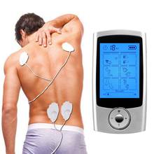 Masajeador de pulso electrónico para cuello y espalda, estimulador de terapia Digital con pantalla LCD, para el cuidado corporal, 16 modos 2024 - compra barato