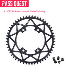 PASS QUEST 110BCD Chain Wheel Road Bike narrow and wide Chain Ring Crankset 40t-52t for R7000 R8000 DA9100 2024 - buy cheap