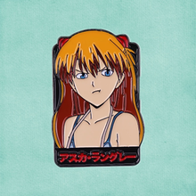 Asuka Langley Soryu Shikinami NGE Eva-02 giant mecha pilot Evangelion enamel pin Anime brooch jewelry 2024 - buy cheap