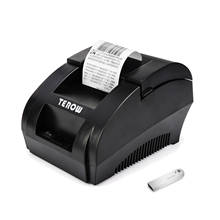 TEROW 5890K 58mm POS Thermal Receipt Bill Printer Universal Ticket Printer Support cash drawer low noise USB interfaceTerow 2024 - buy cheap