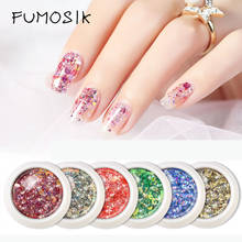 Gradient Shiny Nail Glitter Set Powder Laser Sparkly Manicure Nail Art Chrome Pigment Silver DIY Nail Art Decoration Kit 2024 - buy cheap