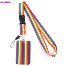 Ransitu-cordón de identificación para teléfono móvil, arcoíris, Gay, creativo, R1421, accesorios de correas para el cuello 2024 - compra barato