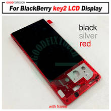 Pantalla LCD para teléfono móvil, montaje de Panel con marco de repuesto para pantalla LCD de BlackBerry key2, Digitalizador de pantalla táctil 2024 - compra barato