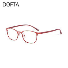 DOFTA Glasses Frame Women Ultralight Alloy Fashion Square ladies Myopia Prescription Eyeglasses Optical Eyewear 5251 2024 - buy cheap