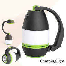 Lanterna de mesa portátil multifuncional de led, lanterna com carregamento usb para acampamento ao ar livre, lâmpada de mesa em espera e emergência 2024 - compre barato