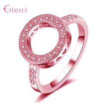 New Statement Korean Trend 925 Sterling Silver Women Engagement Rings AAA Cubic Zircon Jewelry Anillos Mujer New  Arrival 2024 - buy cheap