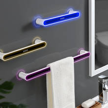 Self-adhesive Towel Holder Rack Wall Mounted Towel Hanger Bathroom Organizer Towel Bar Shelf Bathroom Hook Kitchen Wipes Hanging 2024 - купить недорого