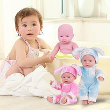 Baby Simulation Dolls Soft Vinyl Lifelike Sleeping Soothing Doll Girls Toys 2024 - buy cheap