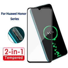 Закаленное стекло для объектива камеры 2 в 1 для Huawei Honor 10 10i 20 Pro Lite, Защита экрана для объектива Honor10 Honor20Pro, защитное стекло 2024 - купить недорого